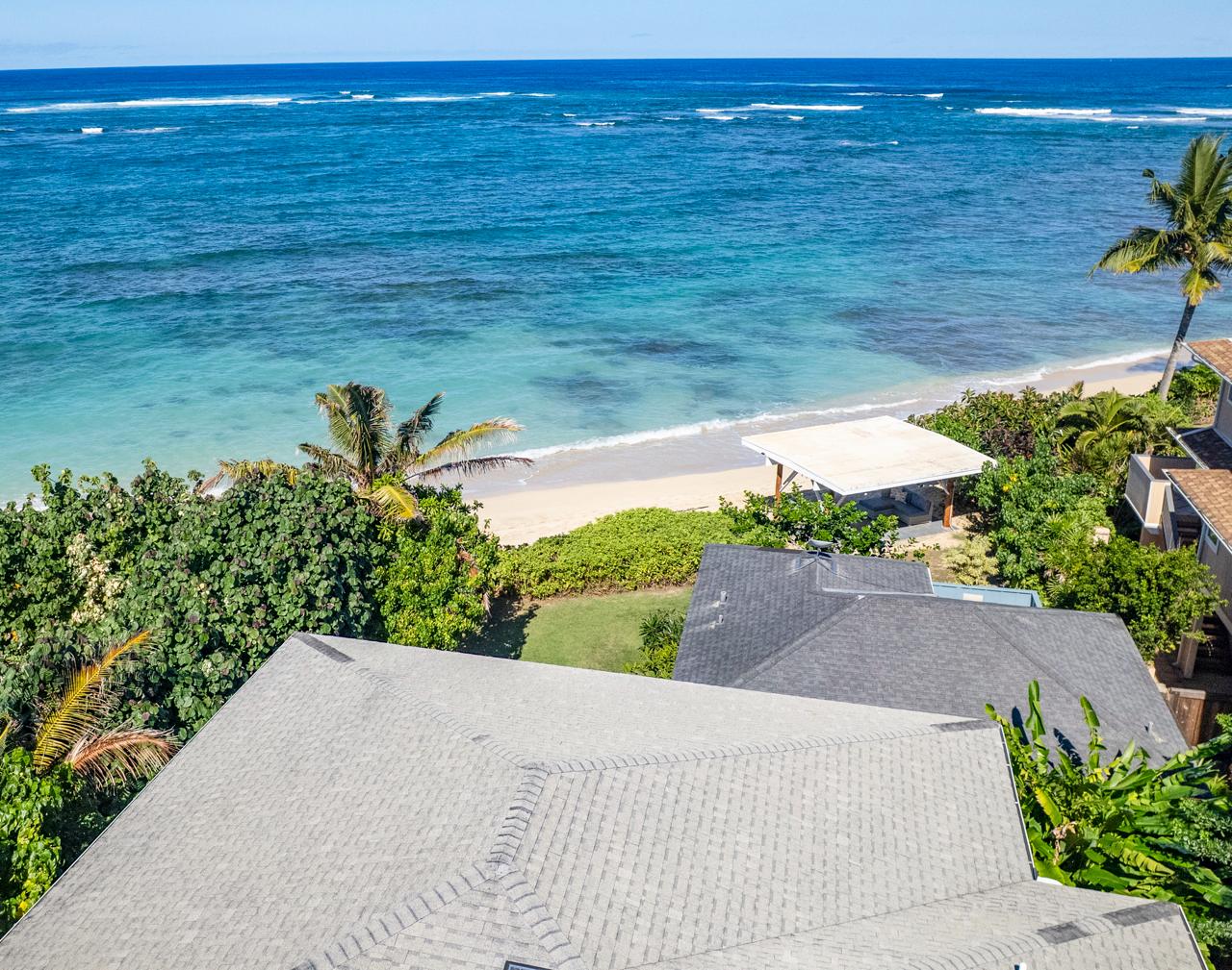 Ocean and shoreline view from the Main House